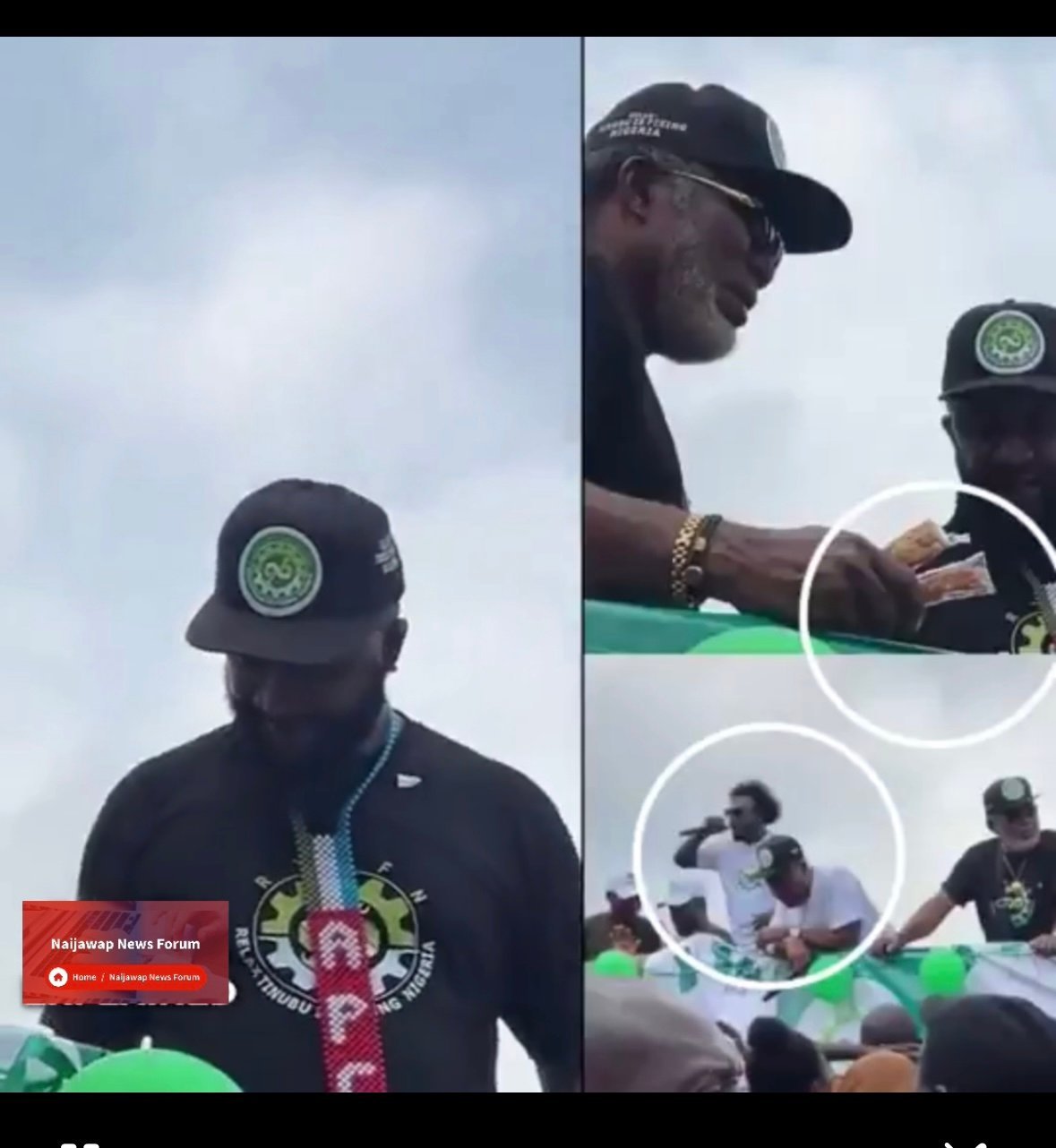 Nigerians mocks celebrities for campaigning for Tinibu 2027 despite hardship