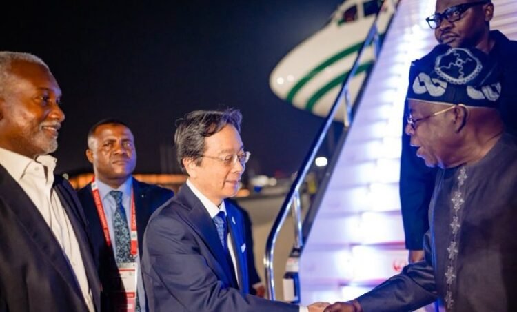 Tinubu Arrives In Japan For Talks On Trade, Technology And Investment
