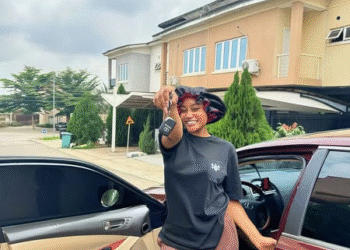 Israel DMW’s Estranged Wife Sheila Courage Celebrates First Car With Powerful Message About Faith