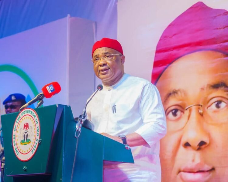 Uzodimma Raises Imo Workers’ Minimum Wage To ₦104,000, Approves ₦16bn For Pensioners