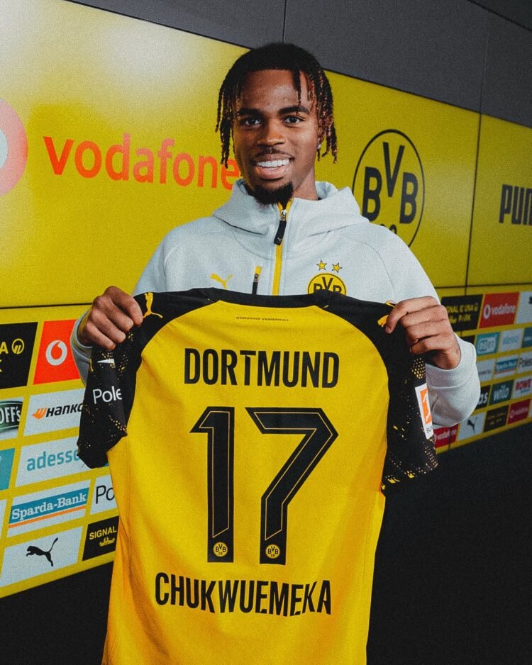 Borussia Dortmund Sign Carney Chukwuemeka From Chelsea In £24m Deal