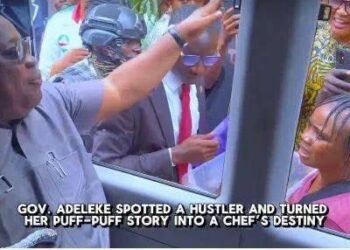 Governor Adeleke Buys ₦50,000 Puff-Puff, Employs Seller As Government House Chef