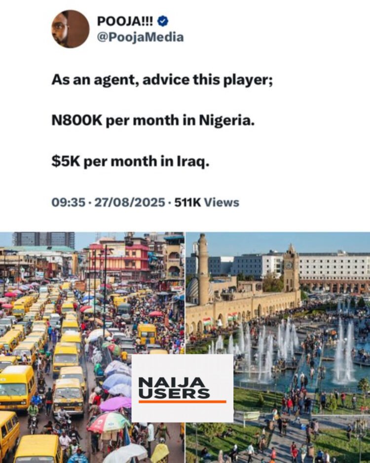 Iraq Trends on Nigeria twitter as influencers compare Nigeria with Iraq