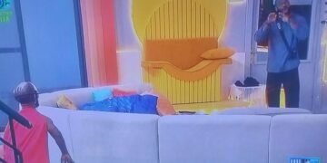 Big Brother Naija 10 Chaos As Masked Dwarfs Prank Housemates, Kola’s Reaction Goes Viral