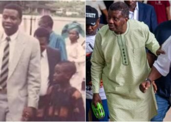 Viral Throwback Of Pastor Adeboye And Son Leke Melts Hearts Online