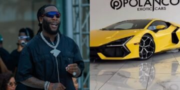 Burna Boy Buys First And Only 2025 Lamborghini Revuelto In Africa
