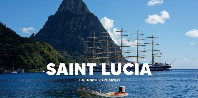 Saint Lucia a country named after a woman