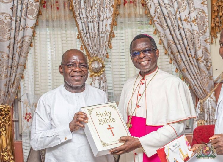 2027: Those Campaigning To Takeover From Governor Otti Are Wasting Their Time — Catholic Bishop Of Umuahia Ukpong