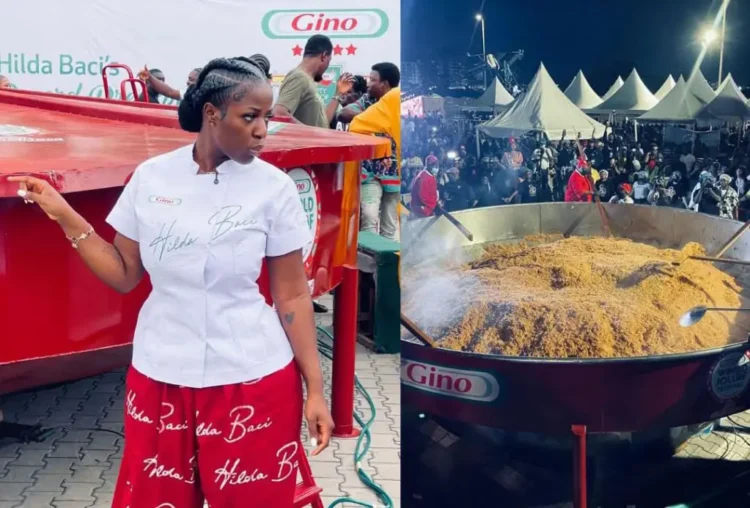 Guinness Confirms Hilda Baci Sets Record For Largest Nigerian Jollof Rice Serving