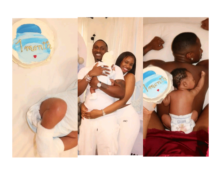Priscilla Ojo and Juma Jux Celebrate Son Prince Rakeem’s One-Month Birthday Following Emotional Reunion