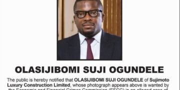 EFCC Declares Sujimoto CEO Olasijibomi Ogundele Wanted Over Money Laundering