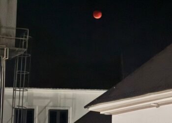 Rare Lunar Eclipse Mesmerizes Nigerians With Stunning Night Sky Display