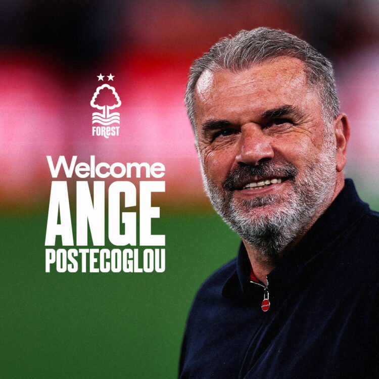 Nottingham Forest Appoint Ange Postecoglou as Head Coach After Sacking Nuno Espirito Santo