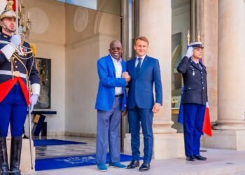Tinubu Holds Private Working Lunch With Macron At Élysée Palace During Paris Visit