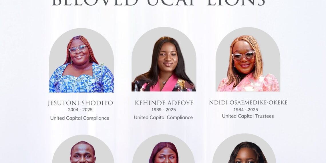 United Capital Confirms Death of Six Staff in Afriland Towers Fire