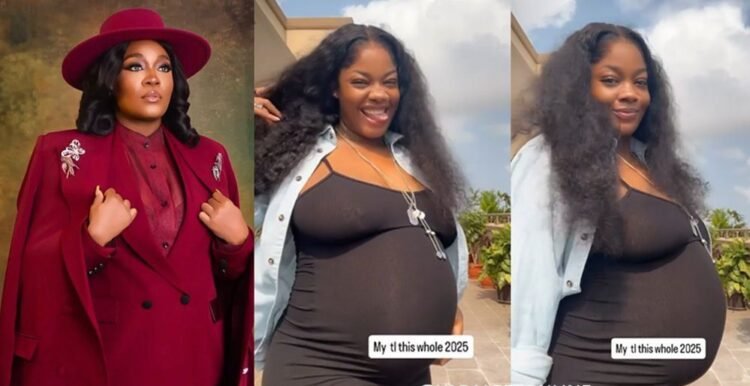 BBNaija Star Lucy Edet Announces Pregnancy, Shows Off Baby Bump