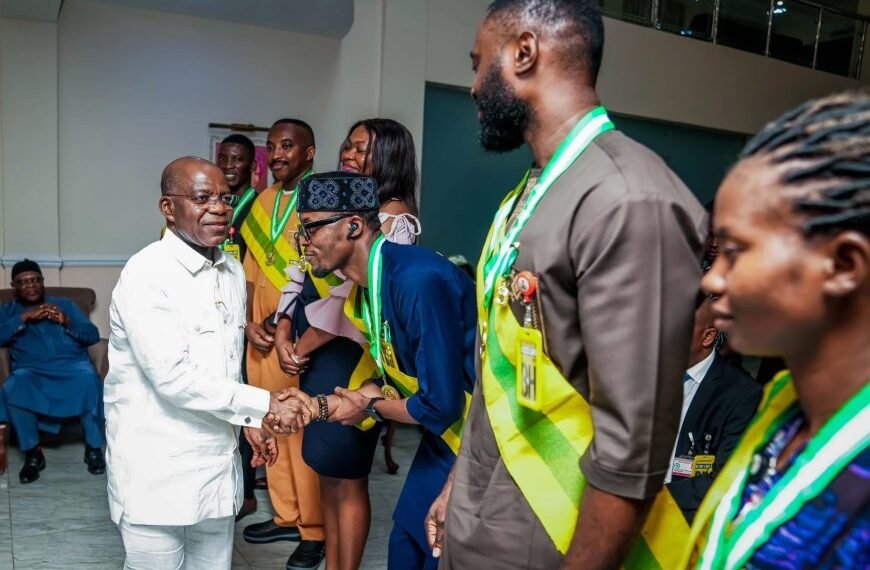 Governor Alex Otti Grants Automatic Employment To Nine Ex-Corps Members Honoured By NYSC