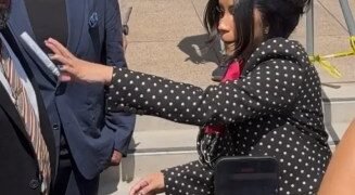 Cardi B Throws Marker at Photographer After Being Questioned About Pregnancy Rumors