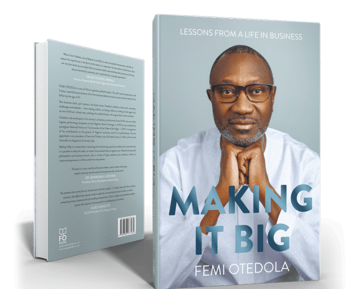 Femi Otedola’s Memoir Tops Amazon Starting a Business Best Sellers with Five-Star Rating