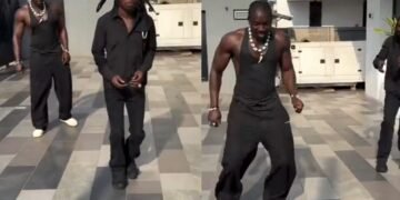 Naira Marley And VeryDarkMan Go Viral As They Show Off New Dance Moves Together