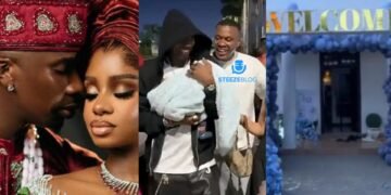 Juma Jux Joyfully Welcomes Son Prince Rakeem and Wife Back to Tanzania