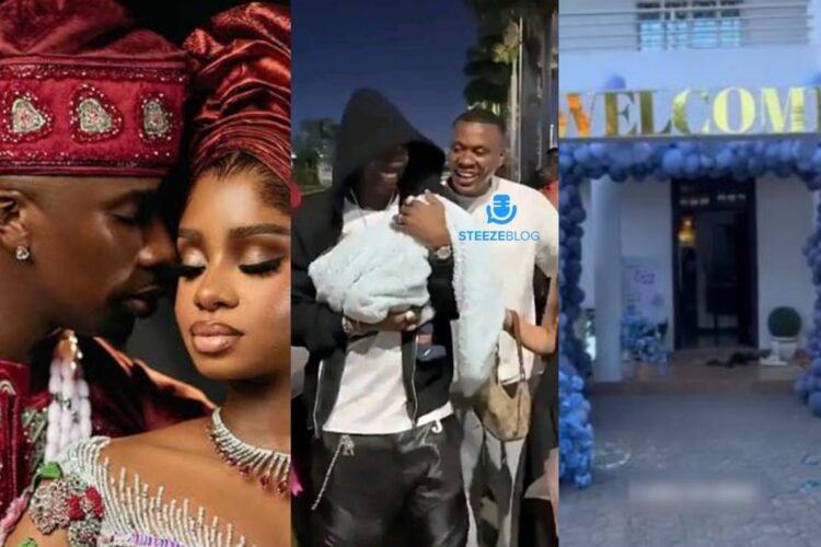 Juma Jux Joyfully Welcomes Son Prince Rakeem and Wife Back to Tanzania