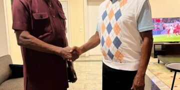 Goodluck Jonathan Meets ADC Chairman David Mark Amid 2027 Election Speculations