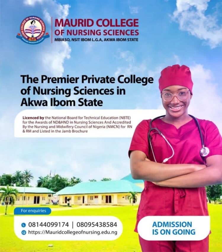 Akwa Ibom’s First Private College of Nursing Sciences Opens Admission for 2025/2026