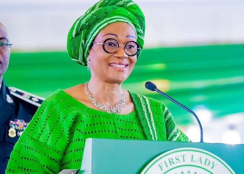 First Lady Oluremi Tinubu Stirs Controversy Asking Nigerians to Channel Birthday Gifts to National Library Project