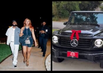 Davido Gifts Chioma Brand-New 2025 Mercedes-Benz G580