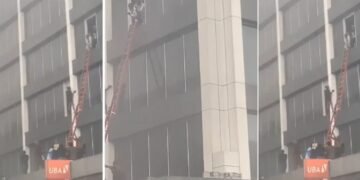 Fire Breaks Out at UBA Branch on Lagos Island, Cause Unknown