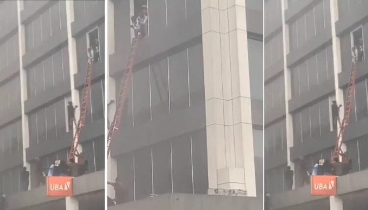 Fire Breaks Out at UBA Branch on Lagos Island, Cause Unknown