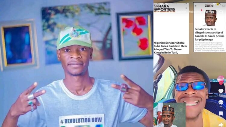 TikToker Ishaq Abubakar Major Arrested After Alleging Senator Shehu Buba Has Ties With Bandits