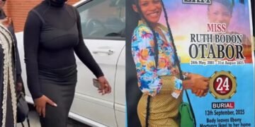 BBNaija Star Phyna Buries Younger Sister Ruth After Fatal Road Accident