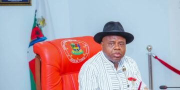 Governor Douye Diri Resigns from PDP Alongside 22 Bayelsa Lawmakers