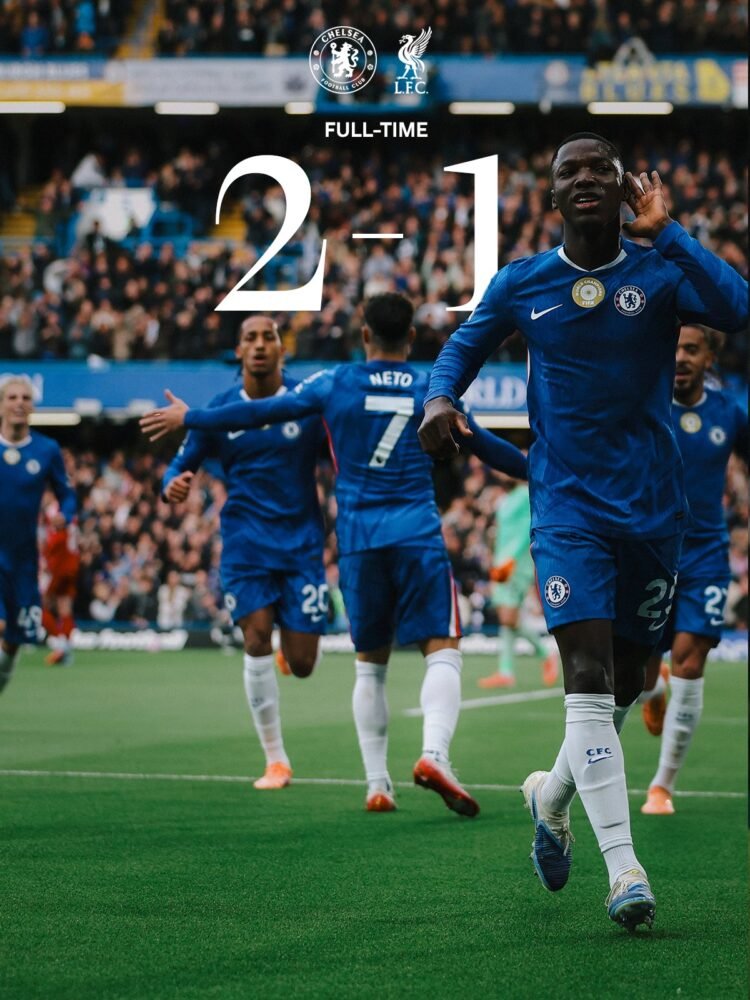 Chelsea Edge Liverpool 2-1 At Stamford Bridge As Reds Lose Third Straight Match