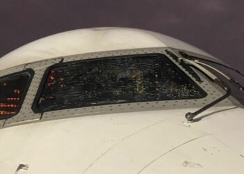 Super Eagles’ Flight Makes Emergency Return After Mid-Air Windshield Crack