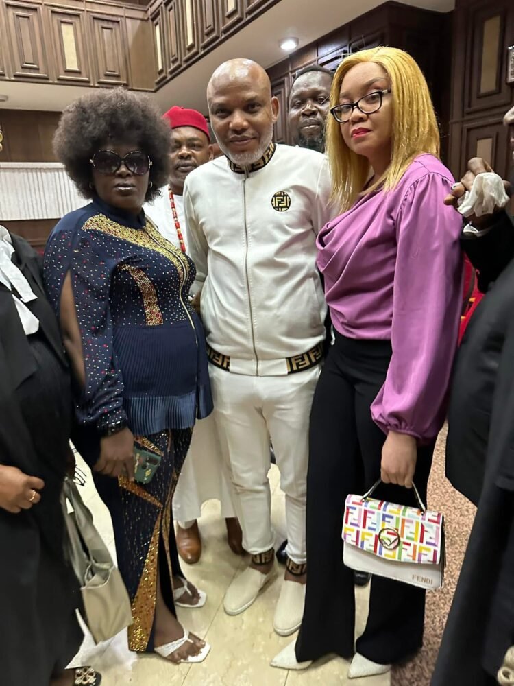 Nnamdi Kanu’s Wife Begs Court To Save Husband’s Life, Faults NMA Medical Report