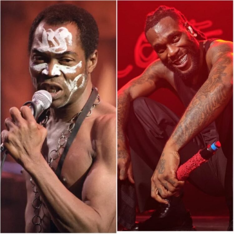 Burna Boy Declares Fela Kuti the Only Artist Greater Than Him