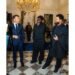 Davido Meets French President Emmanuel Macron at Élysée Palace in Paris