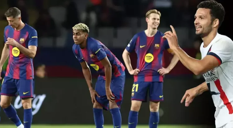 Barcelona Lose 2-1 to PSG in Dramatic Champions League Comeback