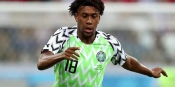Alex Iwobi Sets New Record As Nigeria’s Most Capped Player In Premier League History