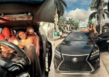 Nollywood Actress Sarah Martins Acquires Luxury Lexus SUV After Just 12 Months in Lagos