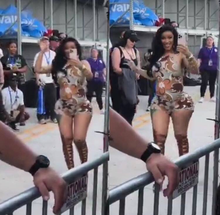 Cardi B Claps Back At Troll Who Mocked Her Pregnancy Look During Outing With Fans