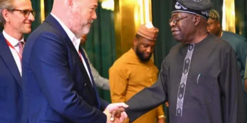 Tinubu Meets Denmark’s Wealthiest Man, Anders Povlsen, At Aso Rock