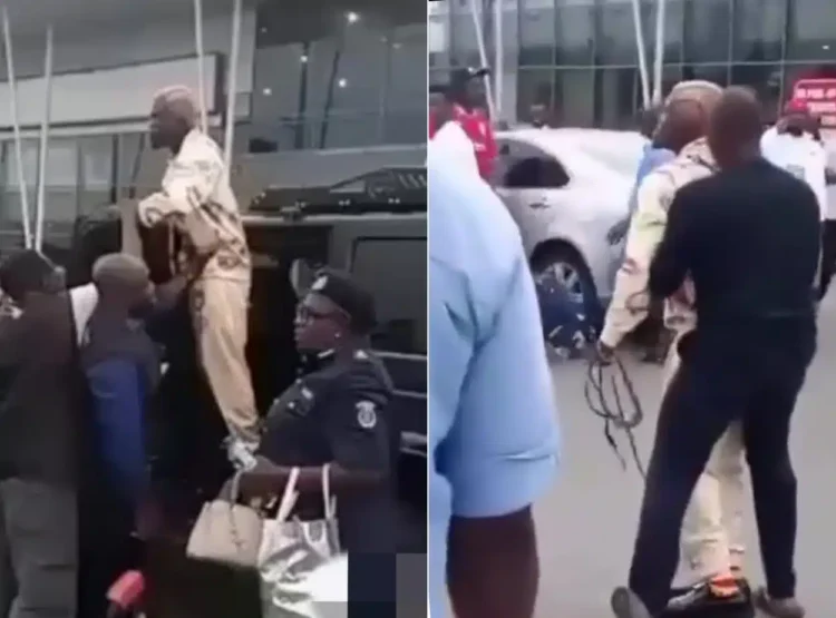 Portable Reacts to Viral Port Harcourt Airport Fight, Calls It a Dangerous Prank