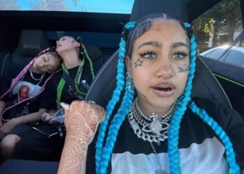 North West, 12, Stuns Fans With Faux Piercing, Face Tattoos And Edgy New Look On TikTok