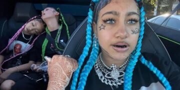 North West, 12, Stuns Fans With Faux Piercing, Face Tattoos And Edgy New Look On TikTok