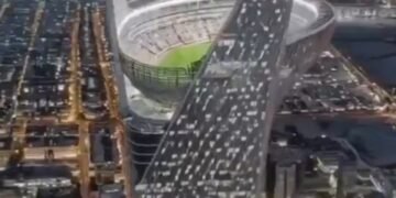 Saudi Arabia Unveils Plans For World’s First Sky Stadium 1,150 Feet Above Ground