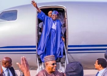 Tinubu Returns To Abuja After 10-Day Working Visit To Lagos